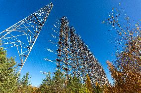 Chernobyl zone, restricted territory, radar system DUGA