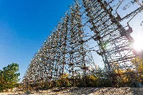 Chernobyl zone, restricted territory, radar system DUGA
