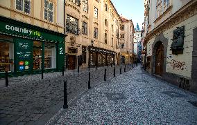 Prague, Coronavirus, Melantrichova street