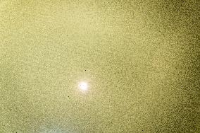 construction site, family house, bathroom, reconstruction, renovation, self-leveling compound, floor, flooring