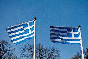 Greece, Greek flag, flags