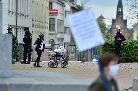 Several dozens protest in Brno against govt steps amid epidemic