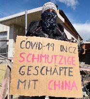 People, working, abroad, protest, cross border, Czech, Germany, covid-19, spinave obchody s Cinou