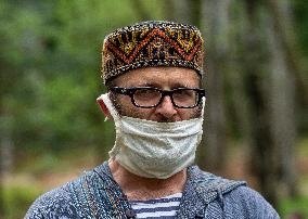 Jan Kvapil, people from the borderland of Bohemia and Saxony had a joint walk alongside the Czech-German border