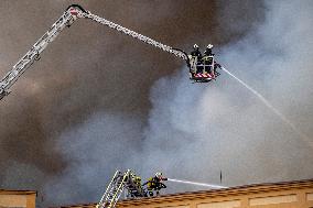 Fire Hauk company, Police nad Metuji, firefighters