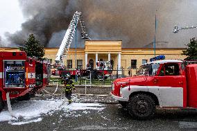 Fire Hauk company, Police nad Metuji, firefighters