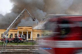 Fire Hauk company, Police nad Metuji, firefighters