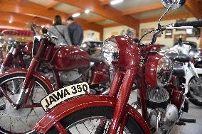 Exhibition of motorcycles JAWA in Oldtimer museum in Koprivnice