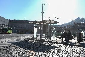 first RegioJet bus from Prague to Germany after coronavirus