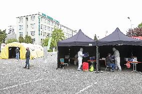 Coal mine Murcki-Staszic, Katowice, test, testing, epidemic coronavirus, employe, infection, protection, miner