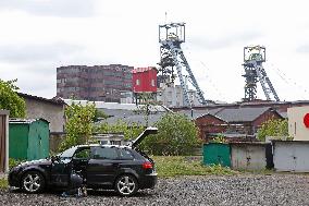 Coal mine Bobrek, Bytom, test, testing, epidemic coronavirus, employe, infection, protection, miner