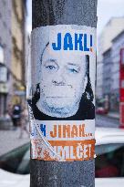 pre-election campaign sticker Ladislav Jakl, Senate elections 2018