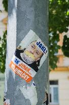 pre-election campaign sticker Ladislav Jakl, Senate elections 2018