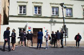 Javornik new Police station, office, journalists