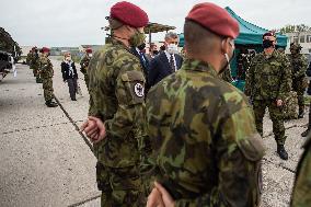 Andrej Babis, 42nd mechanised battalion in Tabor, Czech Army