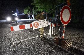 All crossings on Czech borders with Austria and Germany are reopen, Postorna, Reintal