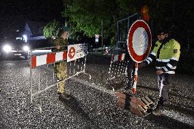All crossings on Czech borders with Austria and Germany are reopen, Postorna, Reintal