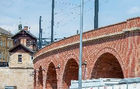 reconstructed Negrelli Viaduct