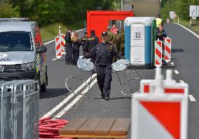 Pomezi nad Ohri-Schirnding border crossing between Germany and the Czech Republic