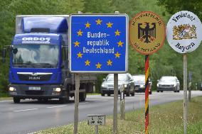 Svaty Kriz-Waldsassen border crossing between Germany and the Czech Republic