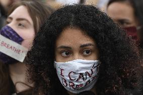 demonstration against the police violence and racism in the USA was held in Prague