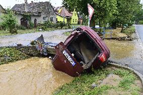 Sumvald, local flood