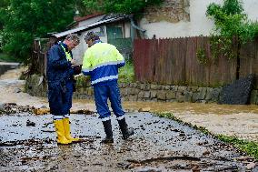 Sumvald, local flood