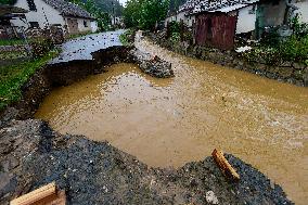 Sumvald, local flood