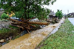 Sumvald, local flood