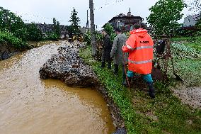 Sumvald, local flood