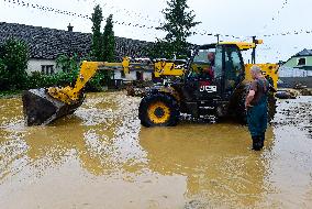 Sumvald, local flood