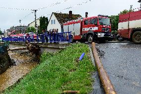 Sumvald, local flood