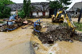 Sumvald, local flood