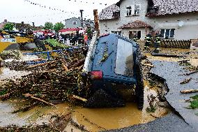 Sumvald, local flood