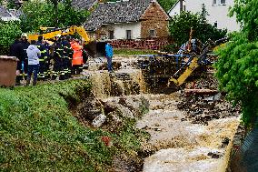 Sumvald, local flood