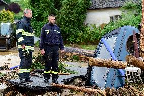 Sumvald, local flood