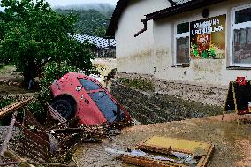 Sumvald, local flood