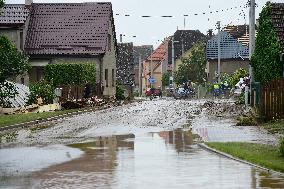 Sumvald, local flood