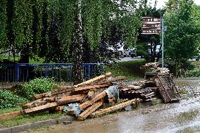 Sumvald, local flood