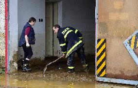 Sumvald, local flood