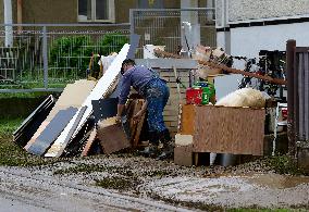 Sumvald, local flood