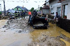 Sumvald, local flood