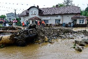 Sumvald, local flood