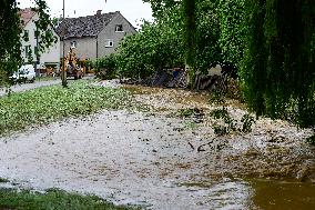 Sumvald, local flood