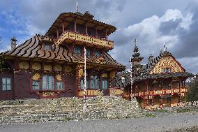 Beskids, Beskid Mountains, cottage Libusin, rebuilt