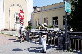 Polish control in Czech-Polish border in the town of Cieszyn has been abolished