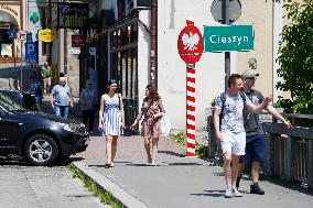 Polish control in Czech-Polish border in the town of Cieszyn has been abolished