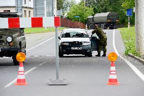 Zlate Hory - Konradow border crossing between the Czech Republic and Poland