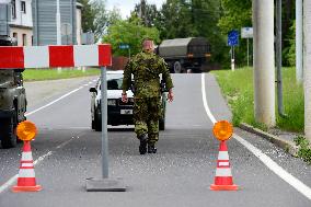 Zlate Hory - Konradow border crossing between the Czech Republic and Poland