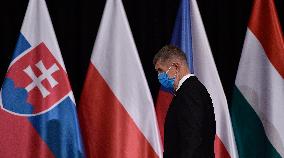 Andrej Babis, Meeting of Czech, Hungarian, Polish and Slovak (V4) prime ministers